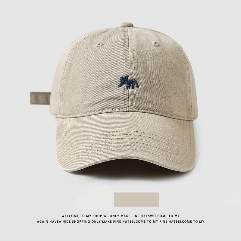 Wholesale Embroidered fox wide brim cap